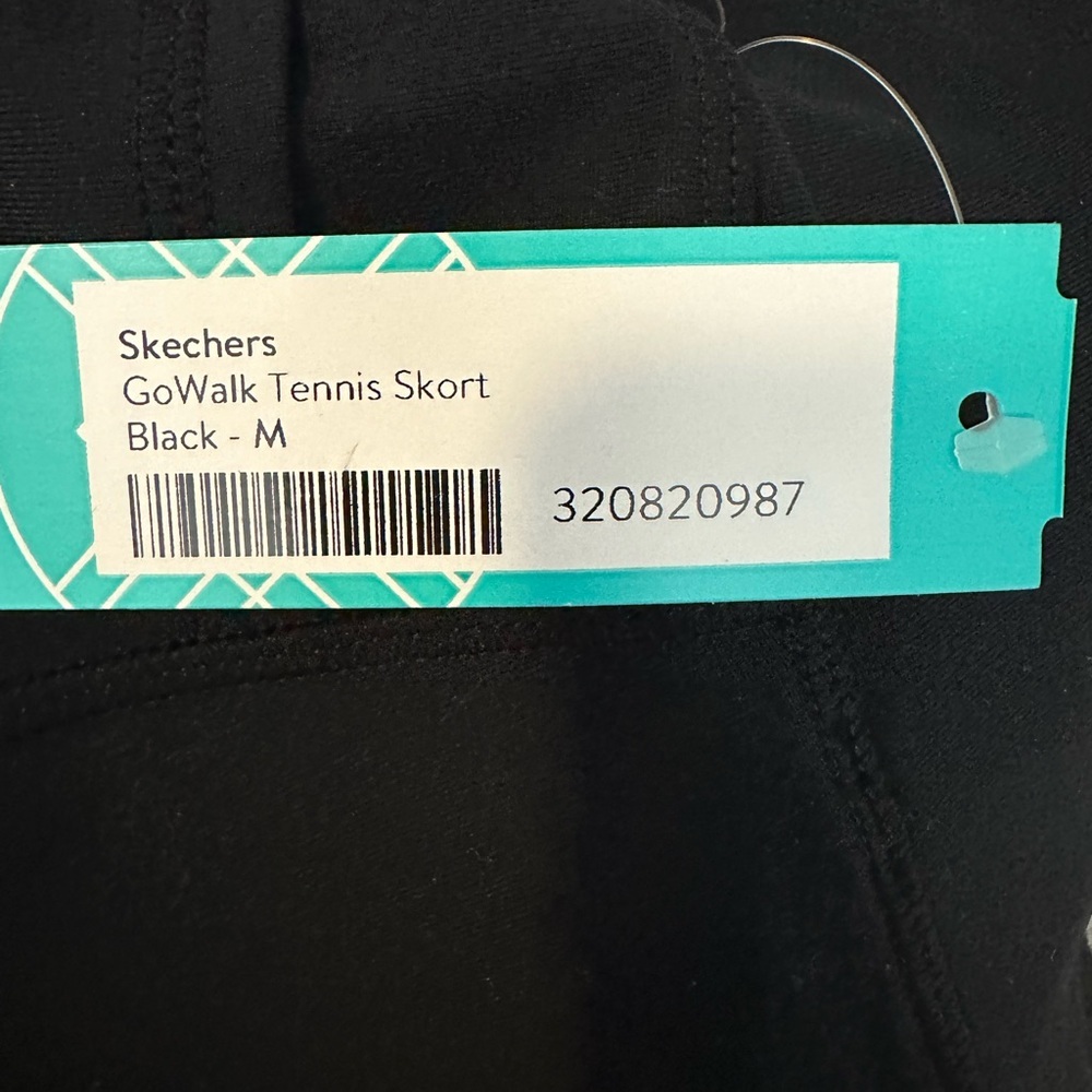 SKECHERS GoWalk Tennis Skort - Color Black - Size M - Picture 8 of 8